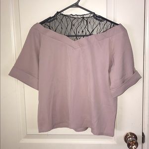 Light maroon matching set: